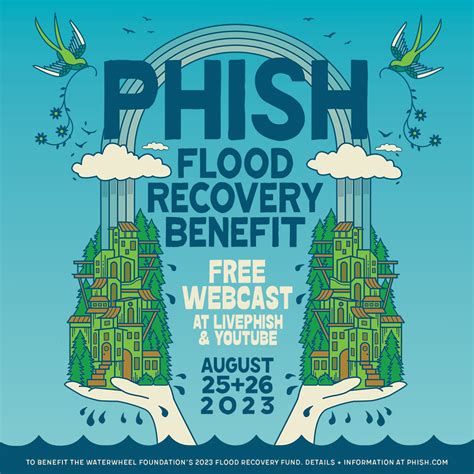Phish performs flood recovery benefit at SPAC